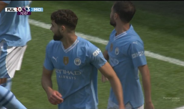  格瓦迪奥尔头槌制胜，曼城客场小胜富勒姆